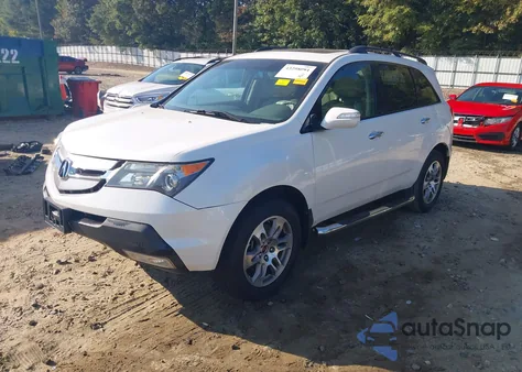 2008 Acura Mdx из США, поврежденный, VIN 2HNYD28288H545356